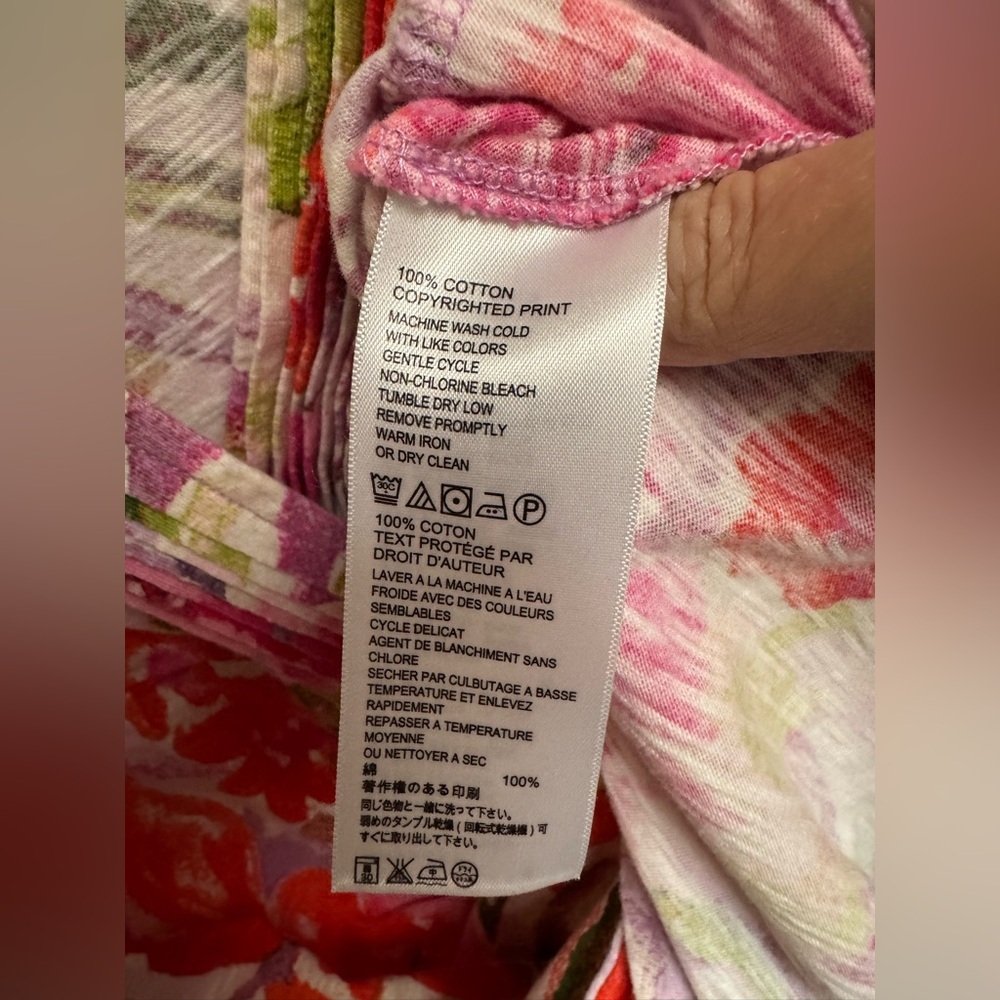 Tommy Bahama Cotton Floral Dress - Picture 4 of 5